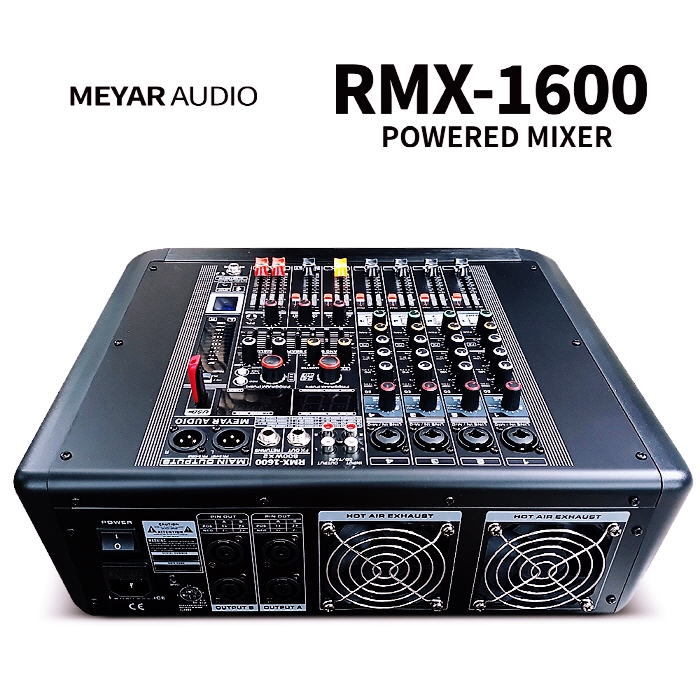 메이어 RMX-1600 파워드믹서 판매 - 2번째 사진. (기독정보넷 - 기독교 벼룩시장.) 