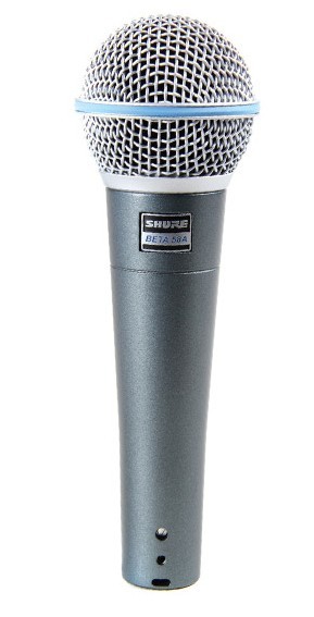 SHURE BETA 58A 마이크 - 1번째 사진. (기독정보넷 - 기독교 벼룩시장.) 