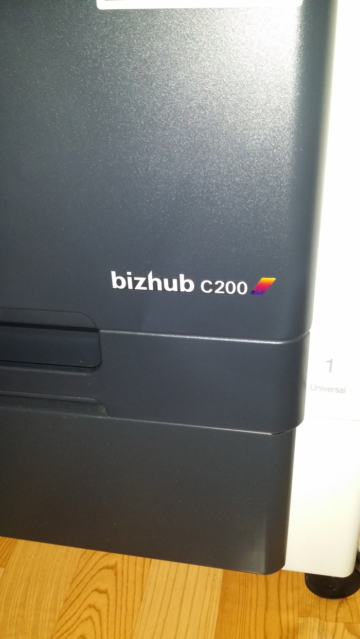 konica minolta 코니카 미놀타 컬러 레이져 복합기 bizhub c200 - 3번째 사진. (기독정보넷 - 기독교 벼룩시장.) 